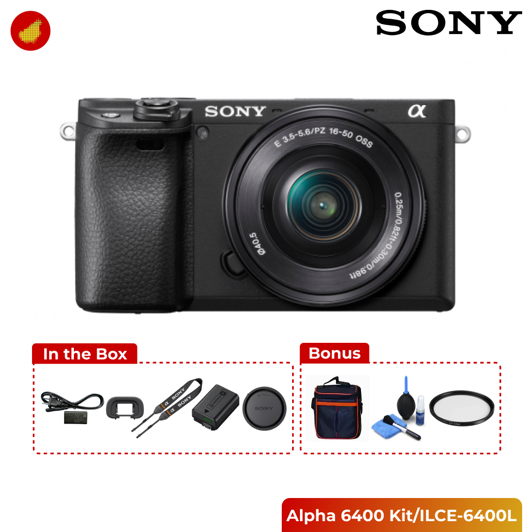Sony Alpha 6400 Kit (SELP1650)