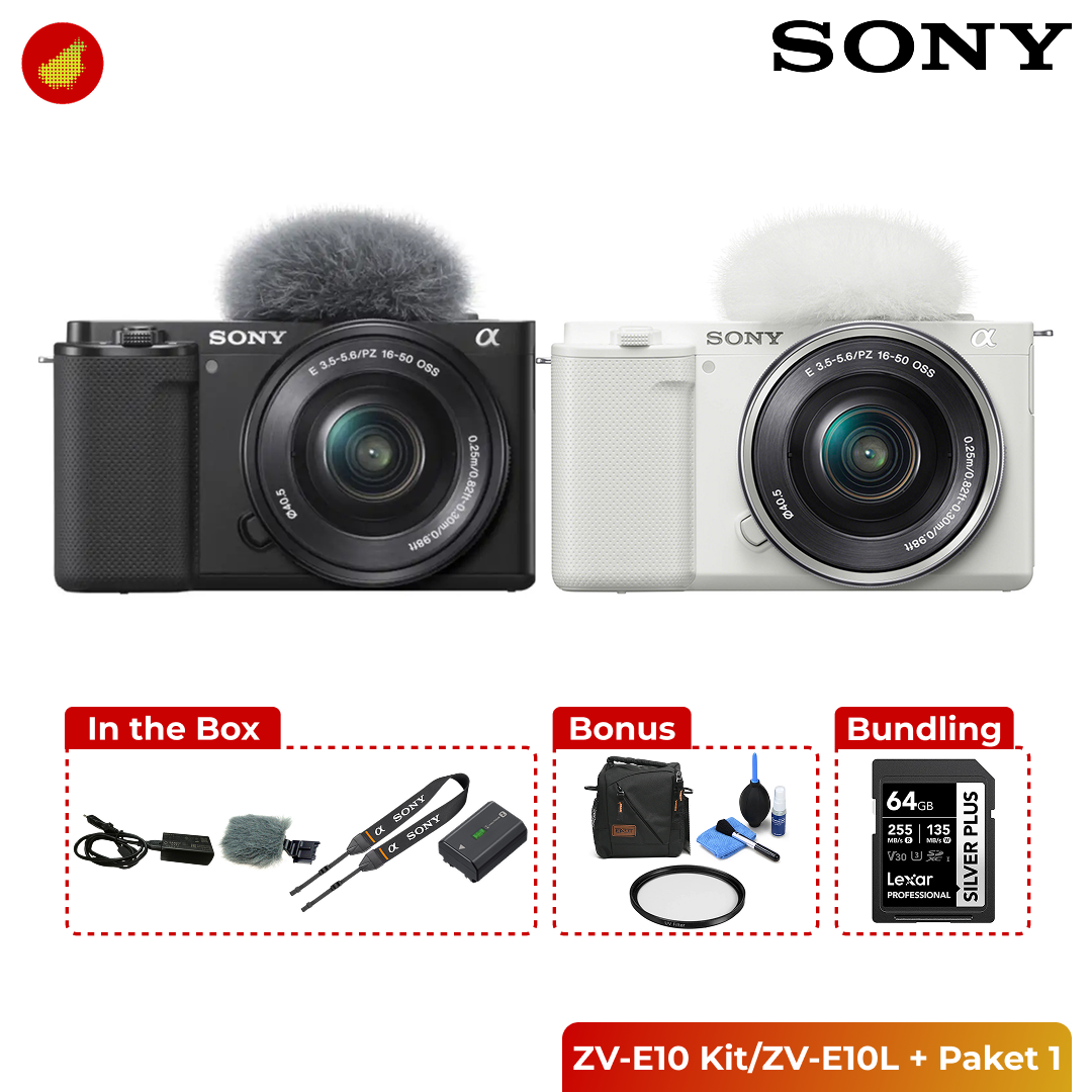 Sony ZV-E10 Kit (SELP1650)
