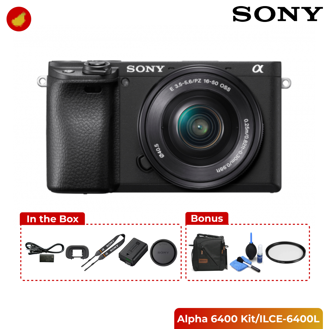 Sony Alpha 6400 Kit (SELP1650)
