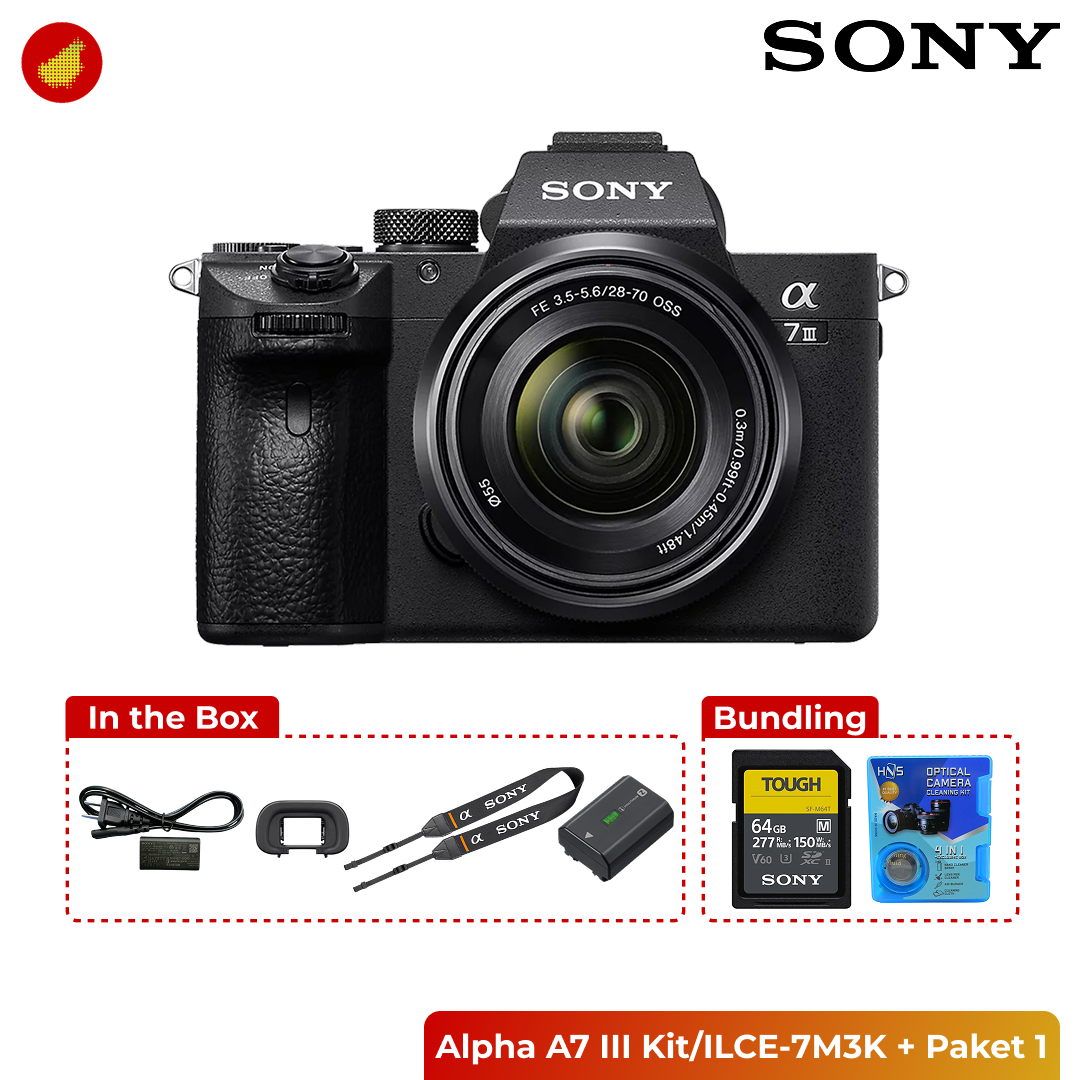 Sony Alpha 7 III Kit (SEL2870)