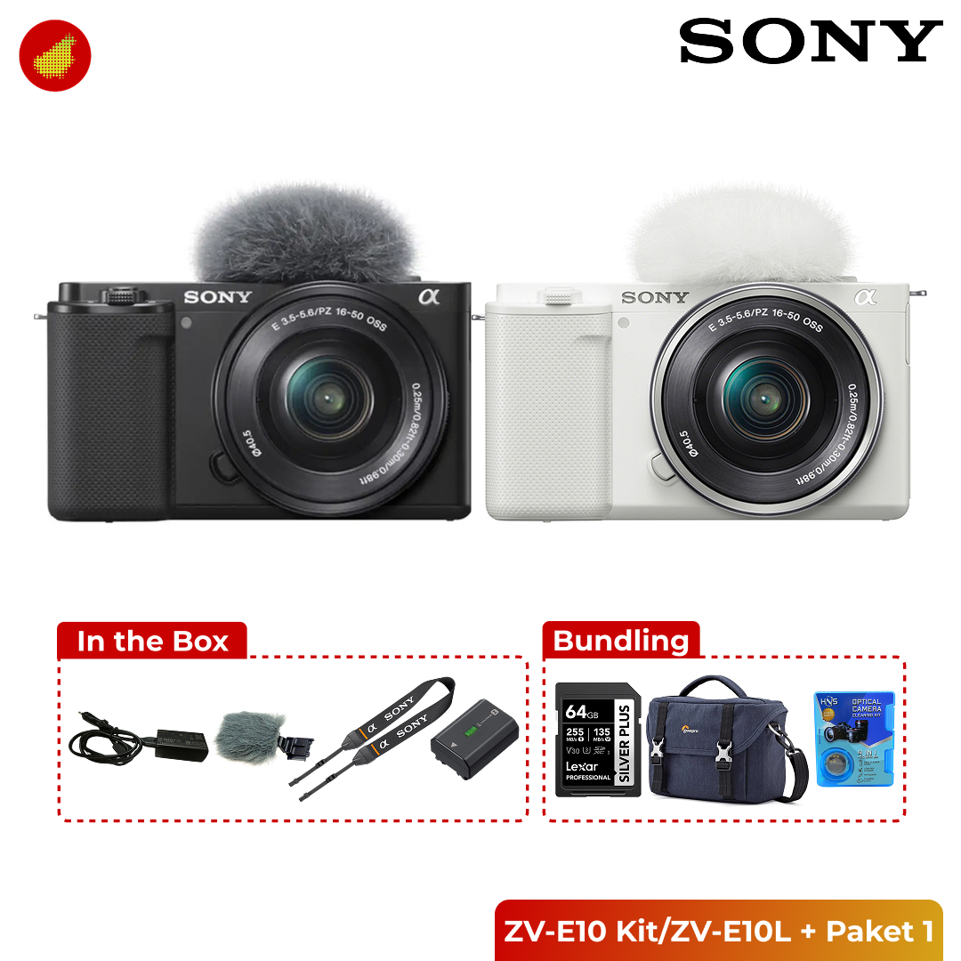 Sony ZV-E10 Kit (SELP1650)