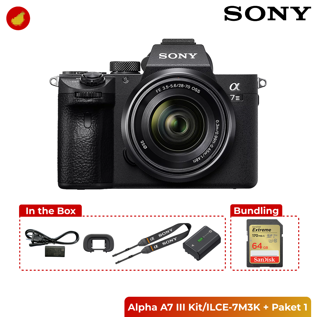 Sony Alpha 7 III Kit (SEL2870)