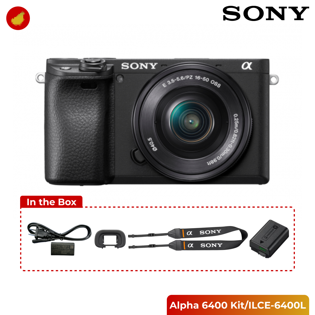 Sony Alpha 6400 Kit (SELP1650)