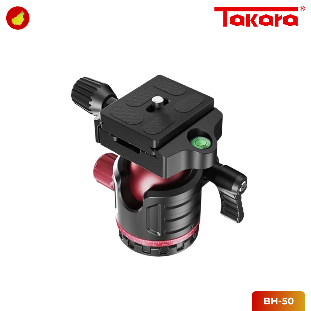 TAKARA BH-50 Ball Head with Arca-Swiss Plate