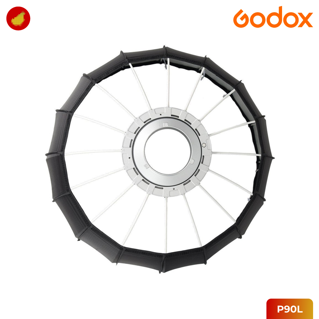 Godox P90L with Grid