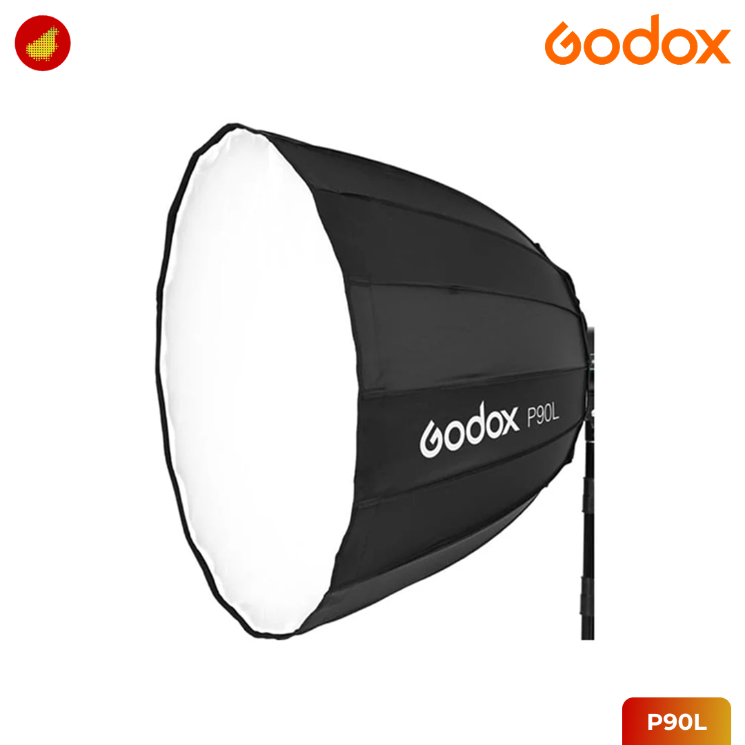 Godox P90L with Grid