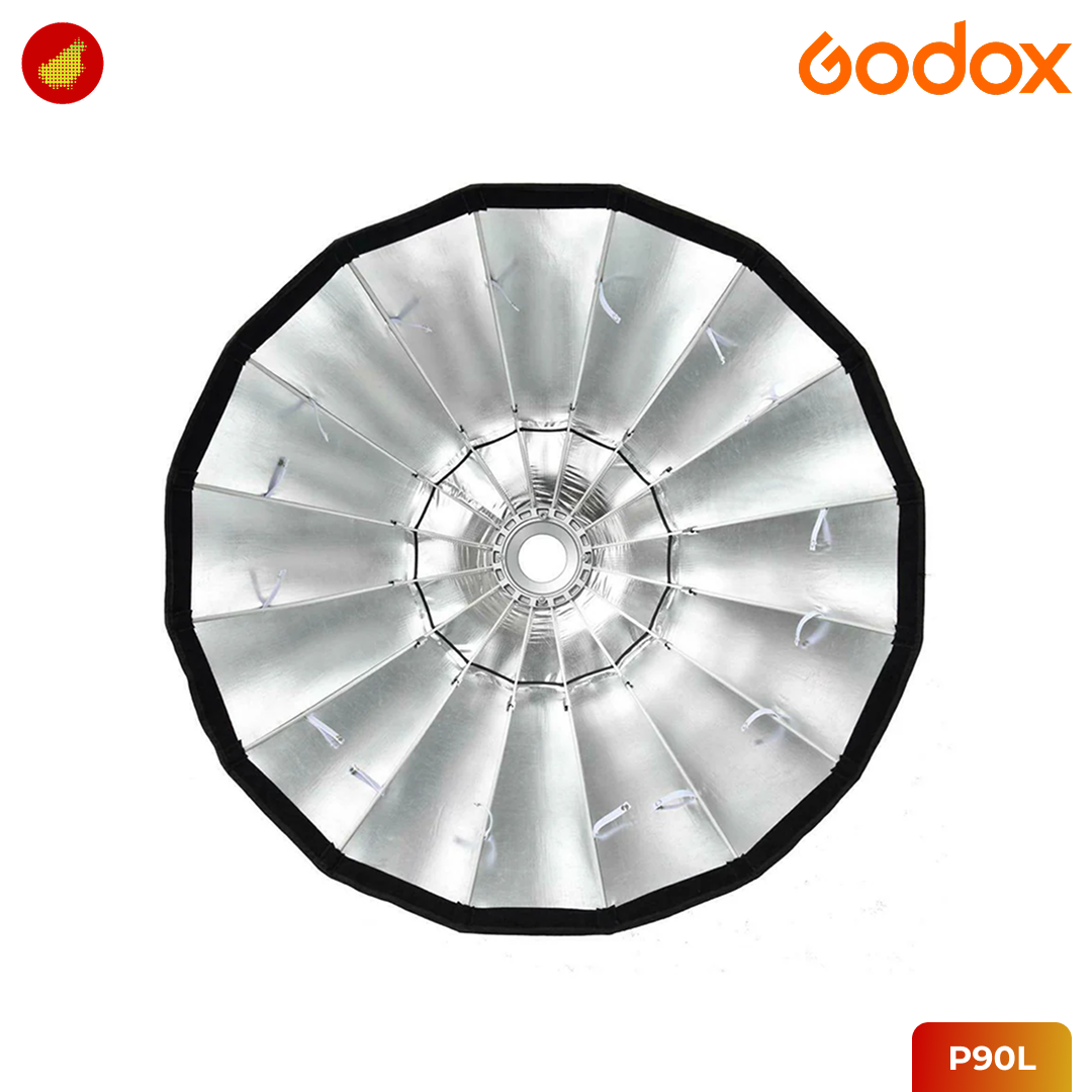 Godox P90L with Grid