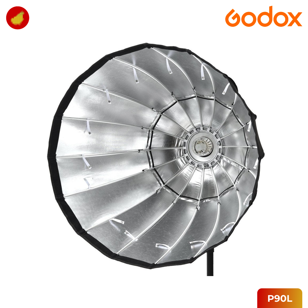 Godox P90L with Grid