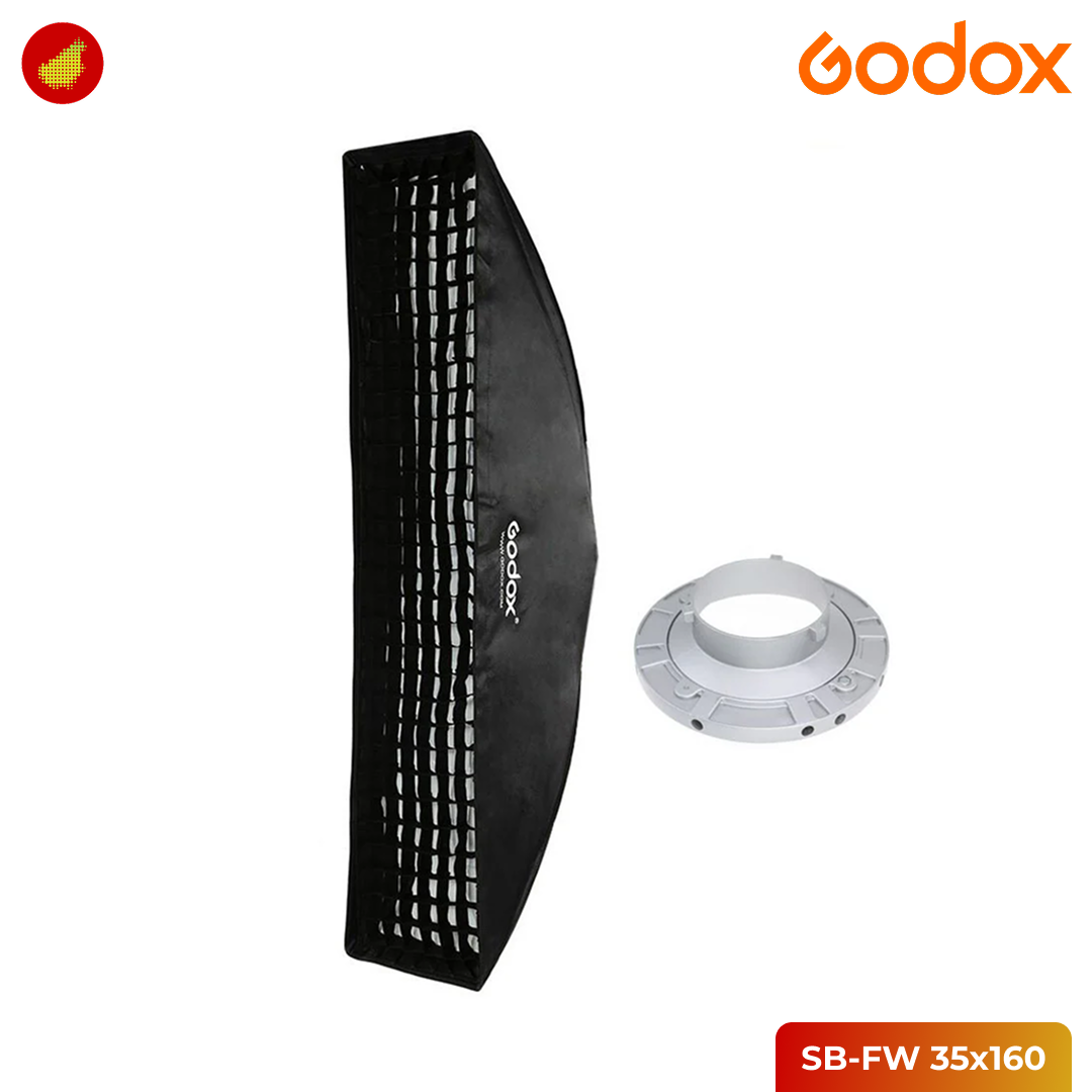 Godox Softbox SB-FW 30x120cm / 35x160cm / 80x120cm with Grid Mount Bowen