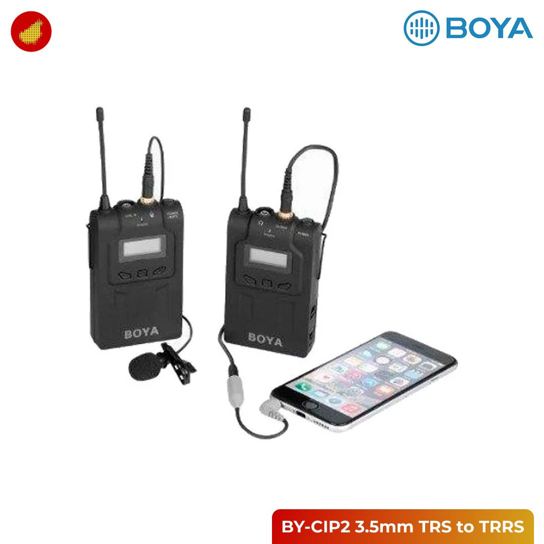 Boya BY-CIP2 3.5mm TRS to TRRS Adaptor