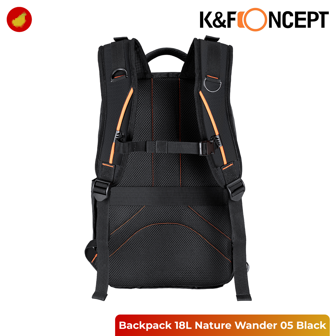 K&F Concept Backpack 18L Nature Wander 05 - Black KF31.205