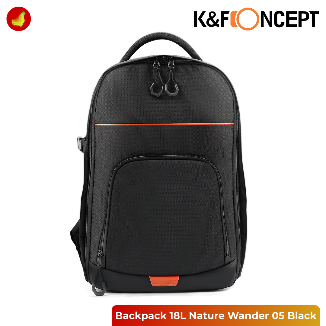 K&F Concept Backpack 18L Nature Wander 05 - Black KF31.205