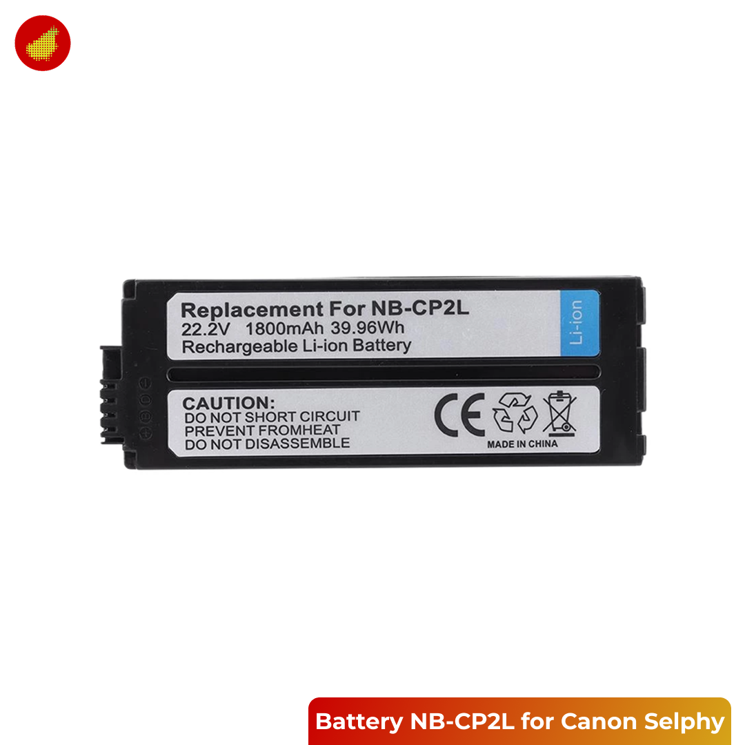 Battery NB-CP2L for Canon Selphy CP1000 / CP1300 / CP1500