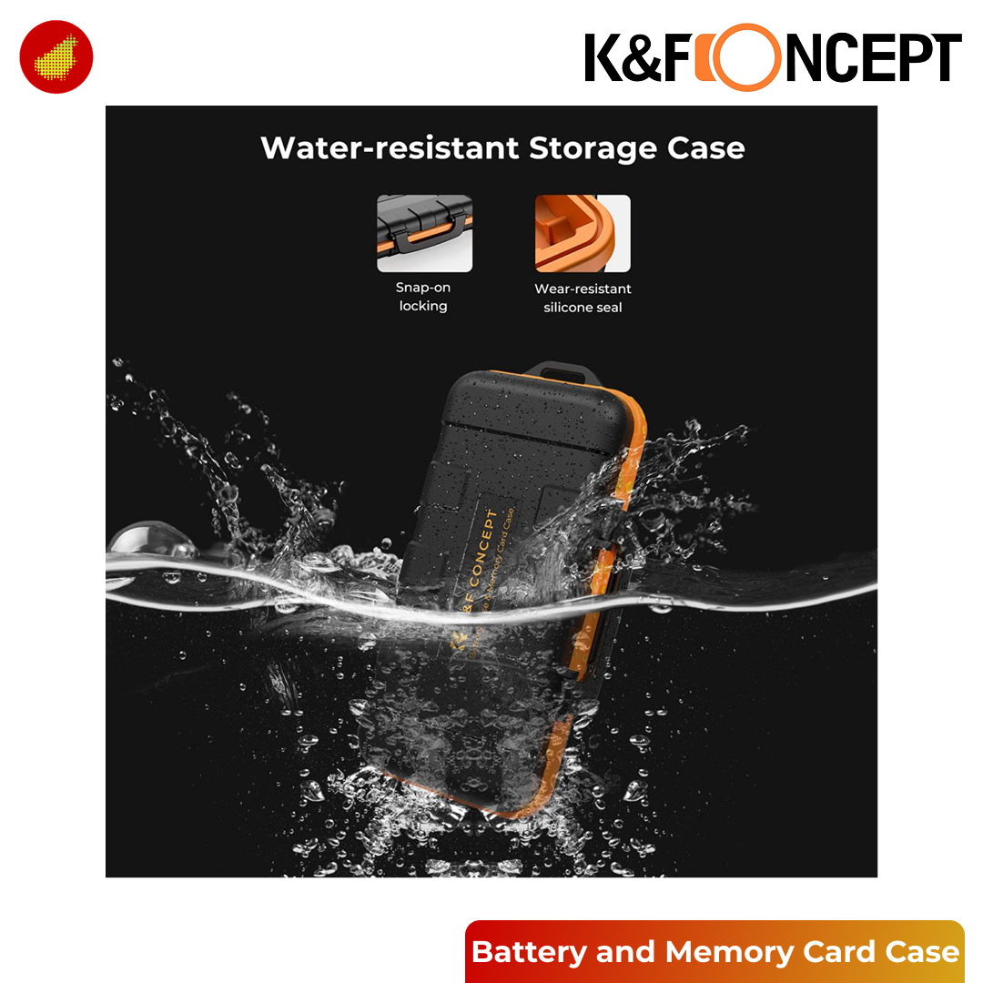 K&F Concept Camera Battery and Memory Card Case - 079