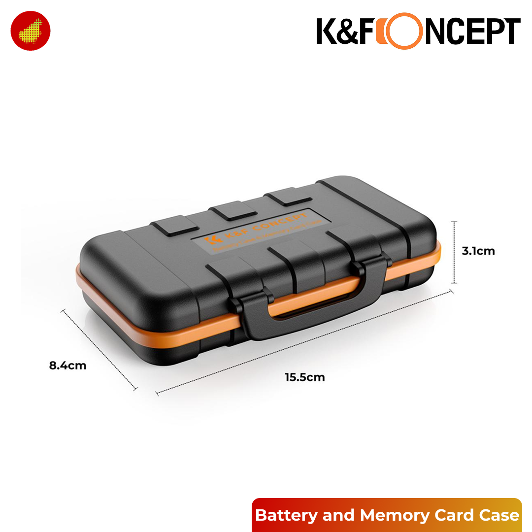 K&F Concept Camera Battery and Memory Card Case - 079