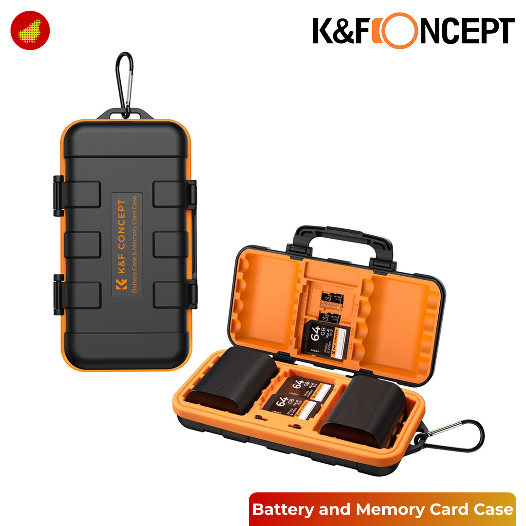 K&F Concept Camera Battery and Memory Card Case - 079