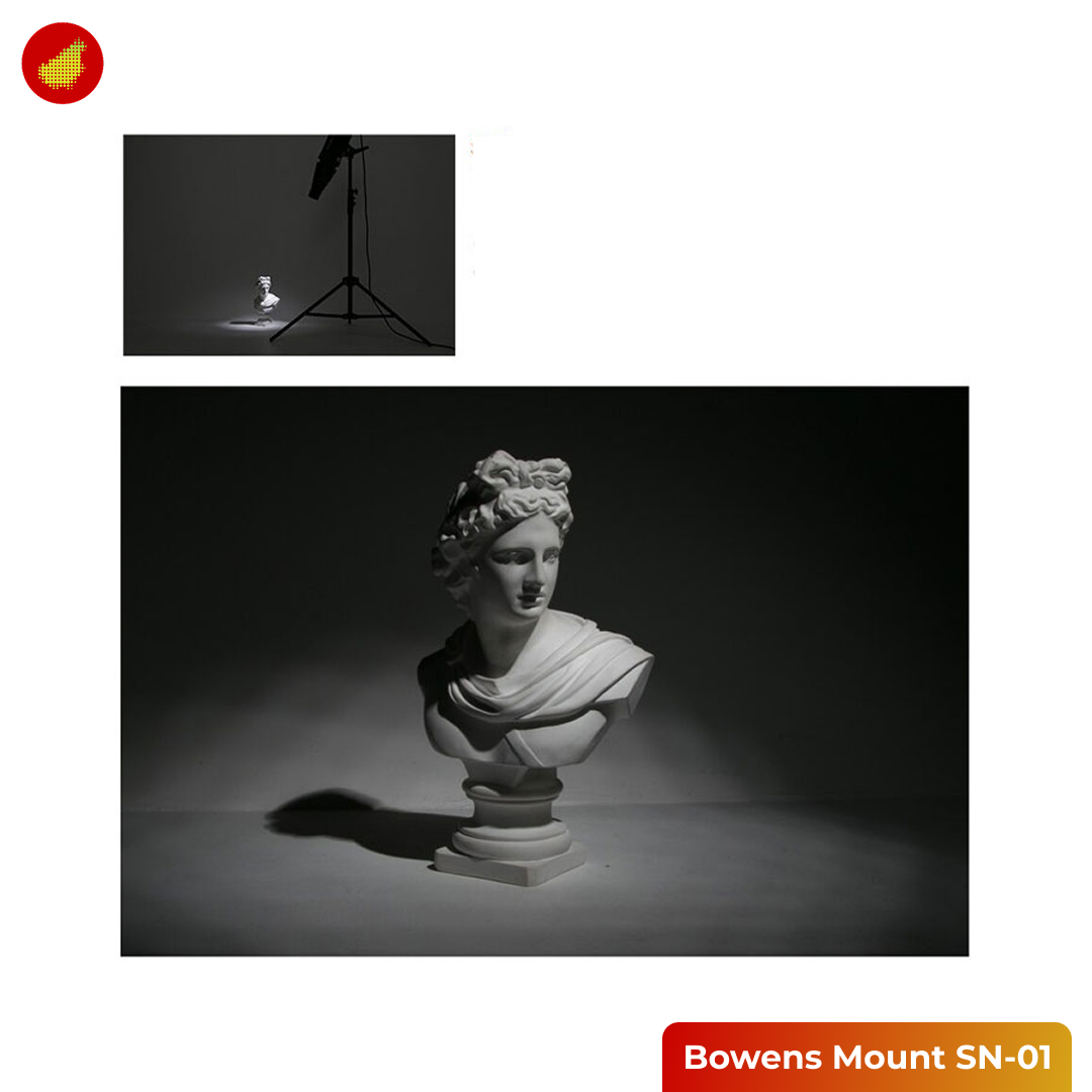 Bowens Mount Conical Snoot Honeycomb for Speedlight