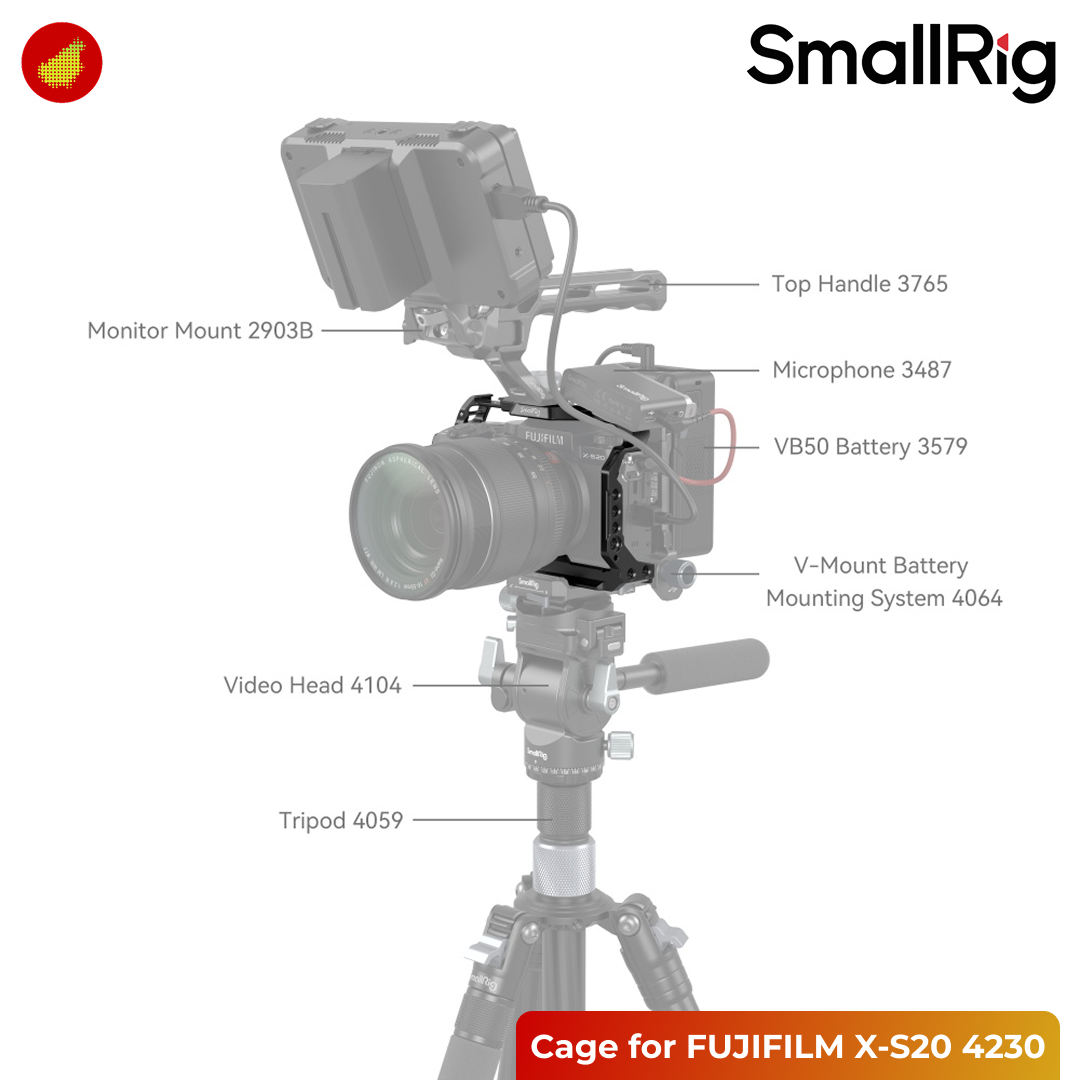 SmallRig Cage for FUJIFILM X-S20