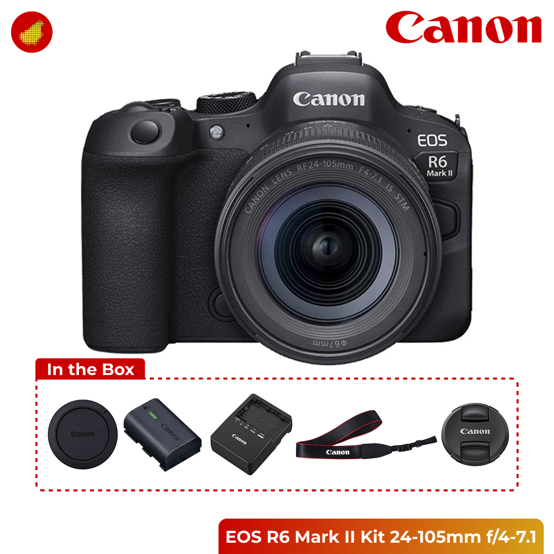 Canon EOS R6 Mark II Kit 24-105mm f/4-7.1