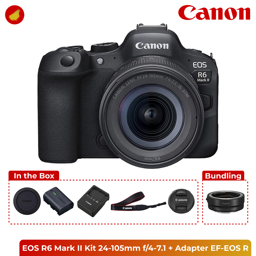 Canon EOS R6 Mark II Kit 24-105mm f/4-7.1