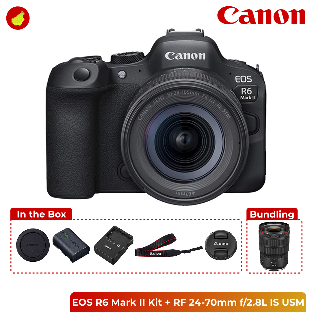 Canon EOS R6 Mark II Kit 24-105mm f/4-7.1