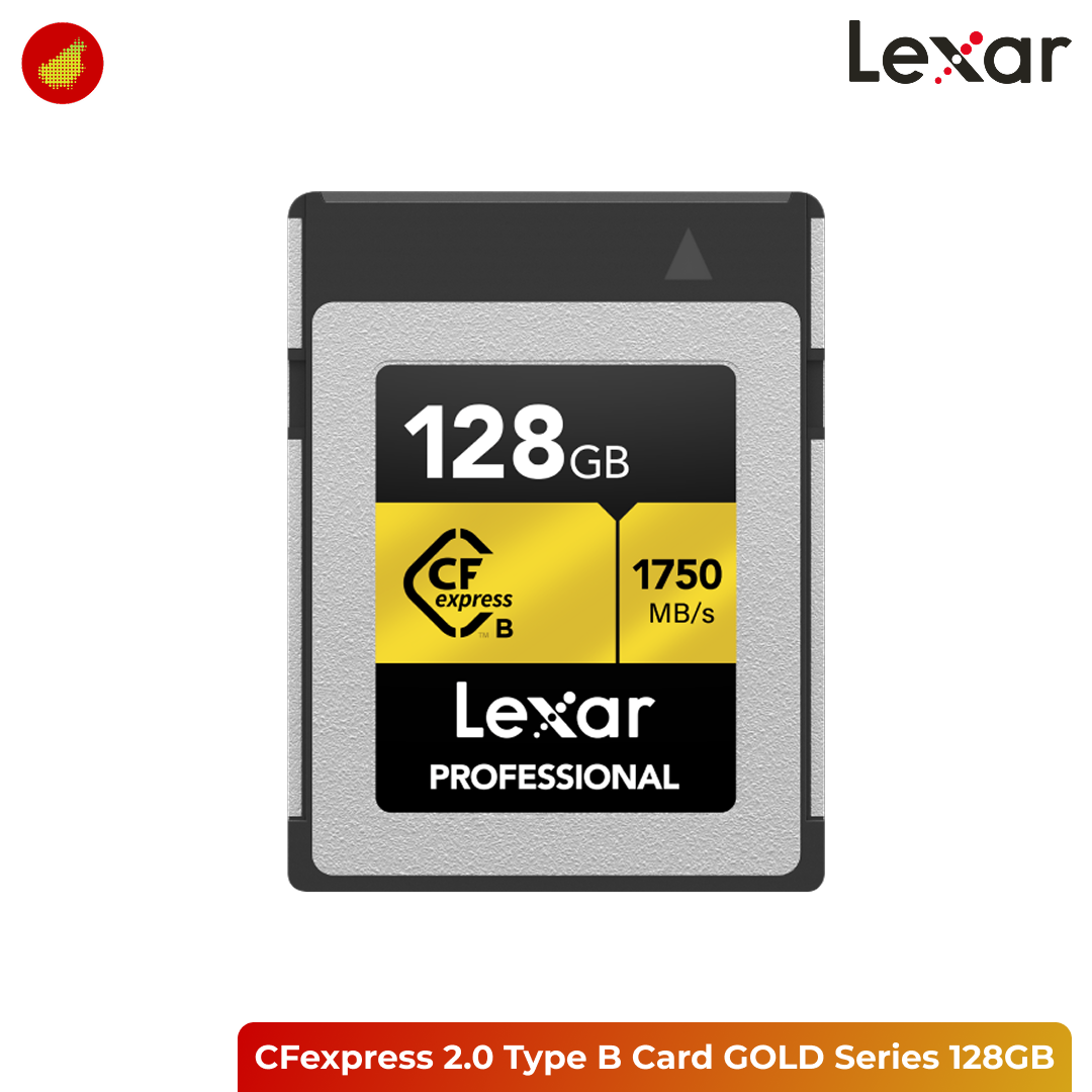Lexar Professional CFexpress 2.0 Type B Card GOLD Series - 128 GB