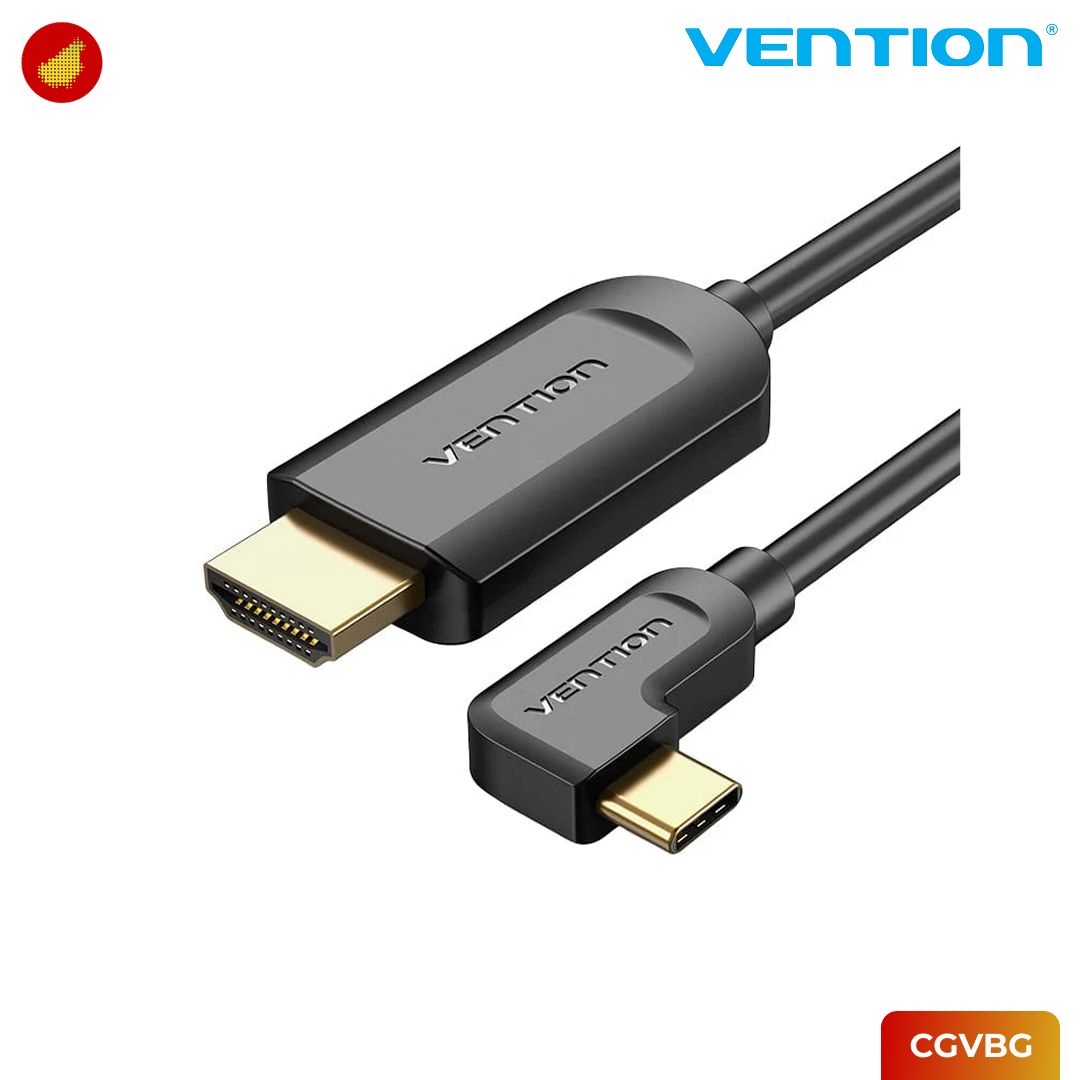Vention USB-C To HDMI Cable Right Angle