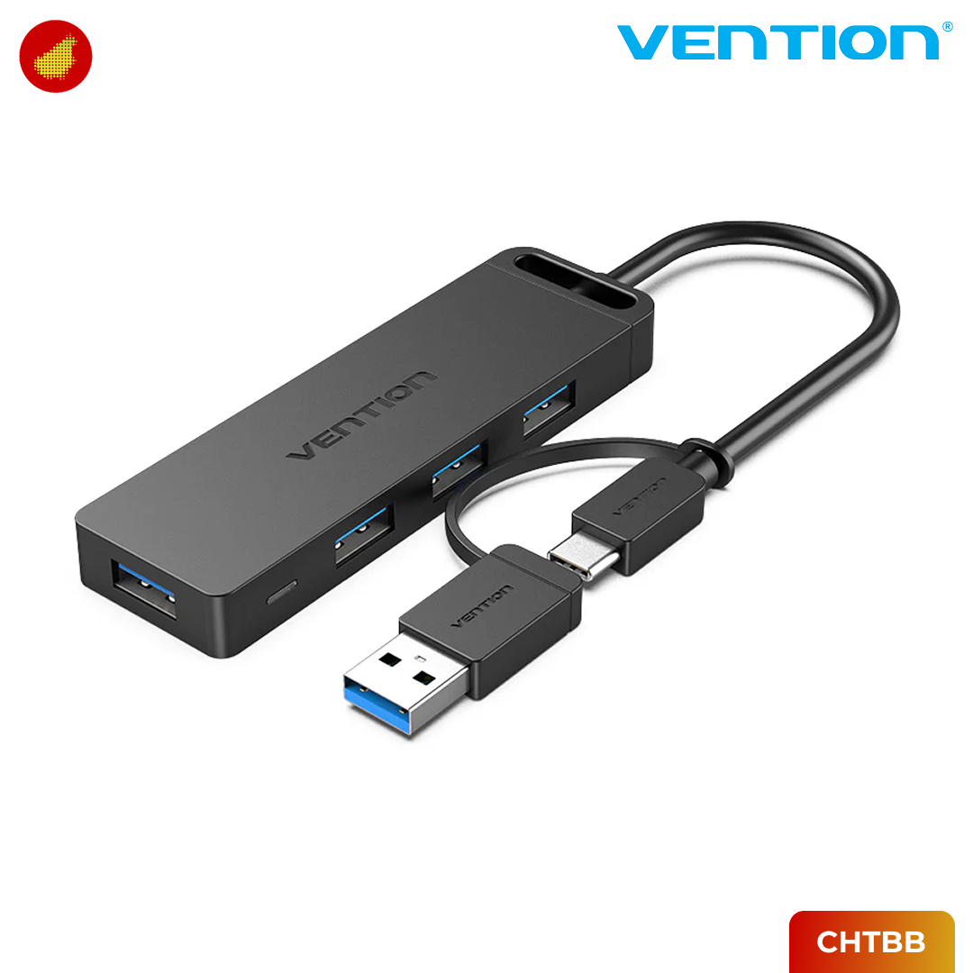 Vention 5-in-1 USB 3.0 Hub