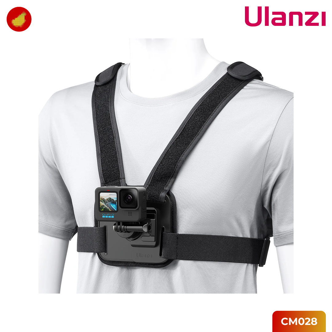 Ulanzi CM028 Go-Quick II Magnetic Action Camera Body Mount Harness