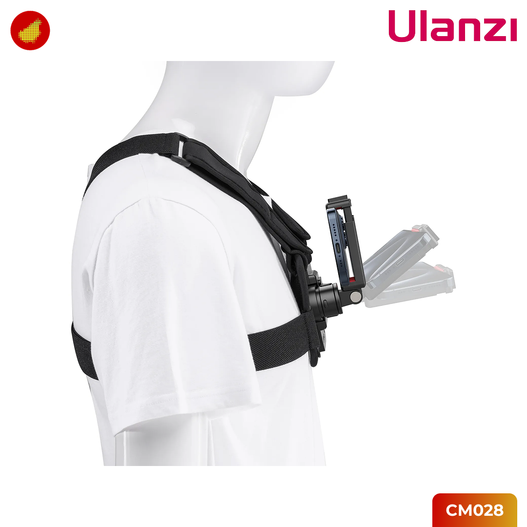 Ulanzi CM028 Go-Quick II Magnetic Action Camera Body Mount Harness