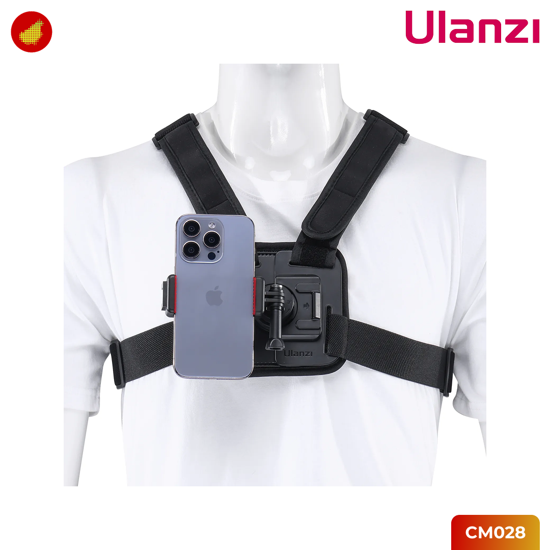 Ulanzi CM028 Go-Quick II Magnetic Action Camera Body Mount Harness