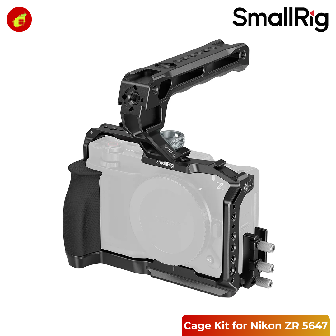 SmallRig Cage Kit for Nikon ZR with Top Handle Cage Kit - 5647