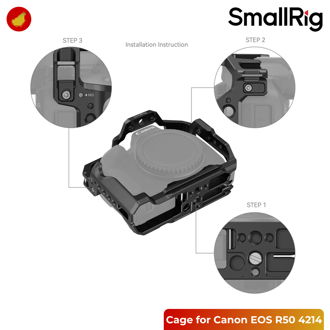 SmallRig Cage for Canon EOS R50