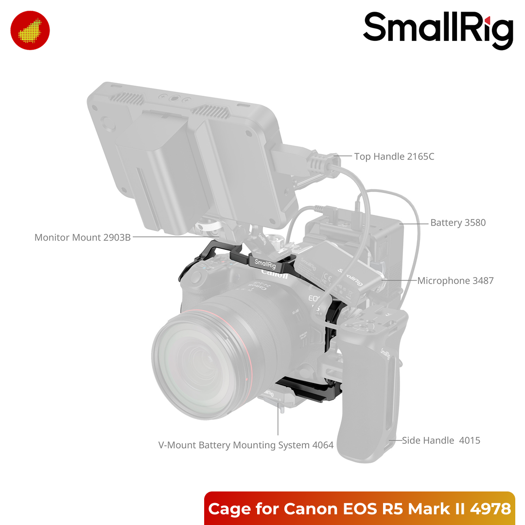 SmallRig Cage for Canon EOS R5 Mark II