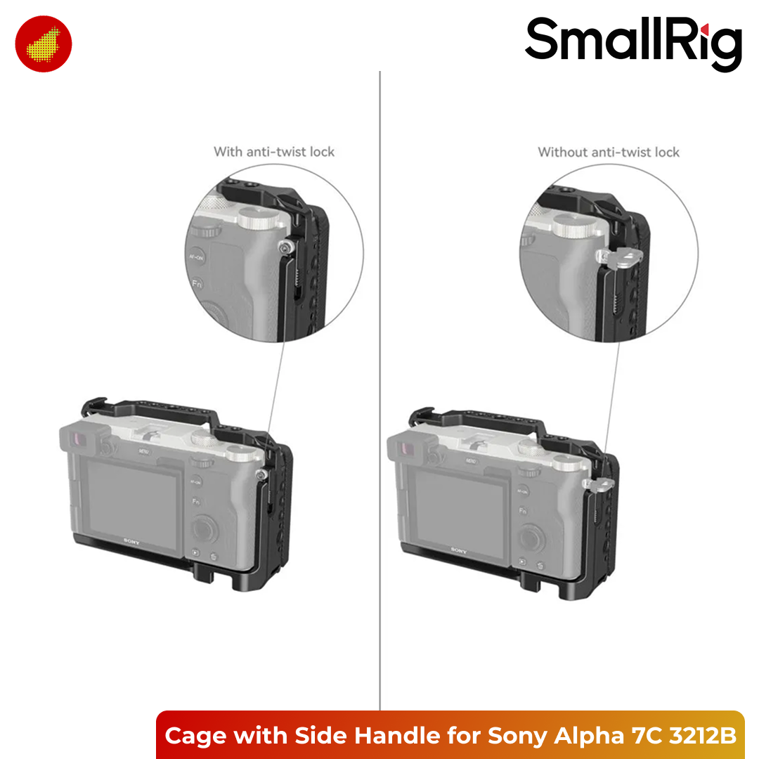 SmallRig Cage with Side Handle for Sony Alpha 7C