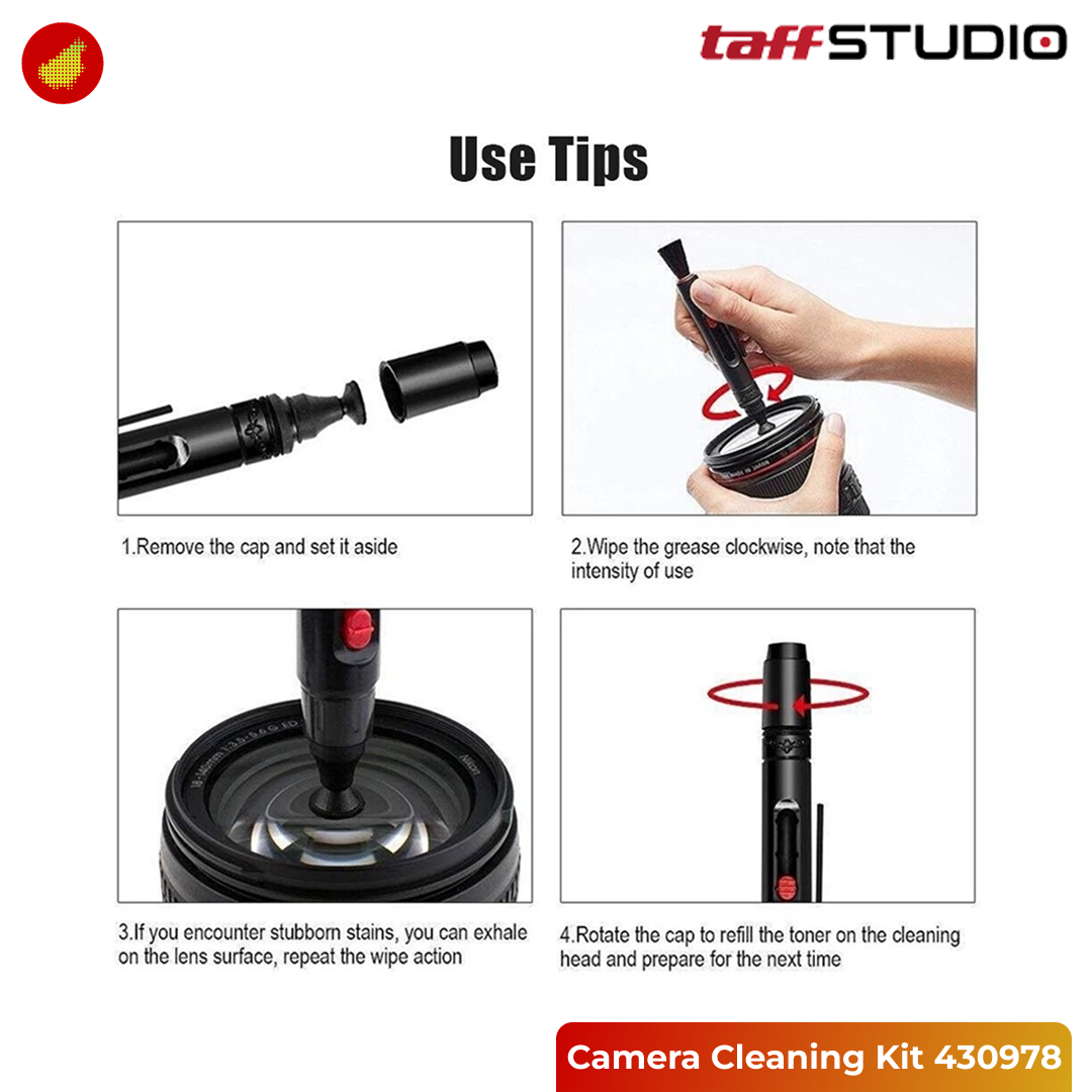 TaffSTUDIO 6-in-1 Camera Cleaning Kit - 430978