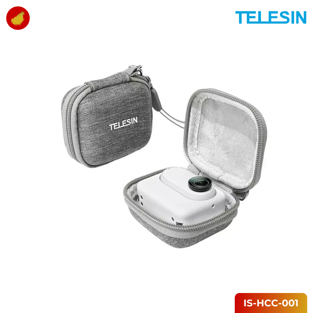TELESIN Camera Mini Bag for Insta360 GO 3 - IS-HCC-001
