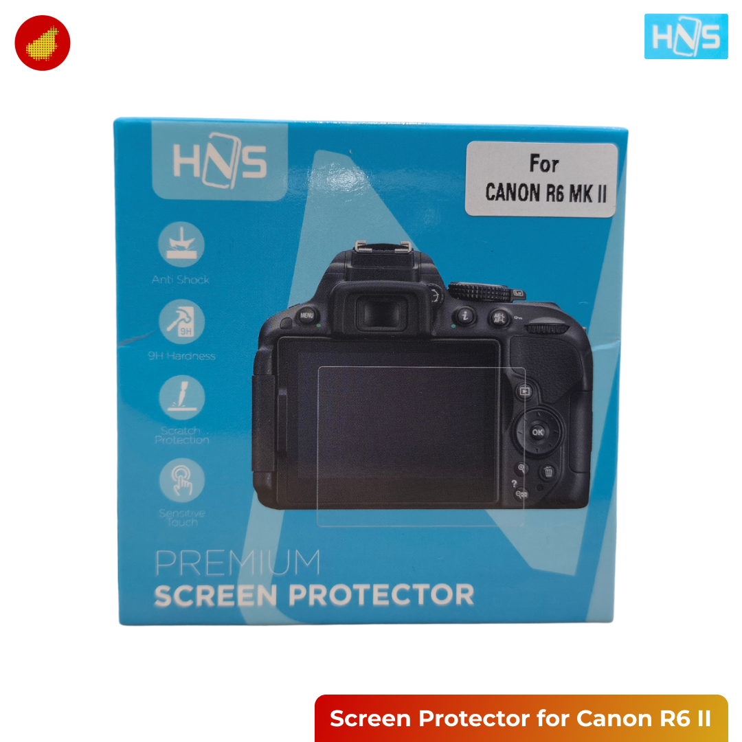 HNS Tempered Glass Premium Screen Protector for Sony / FUJIFILM / Canon / Nikon