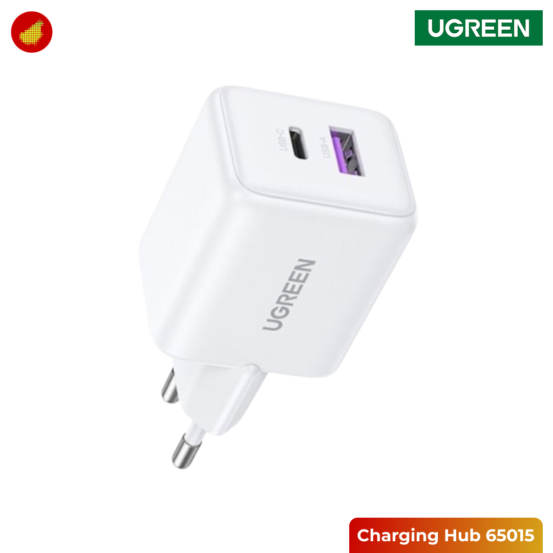 UGREEN GaN 30W N Series Dual Port Charging Hub