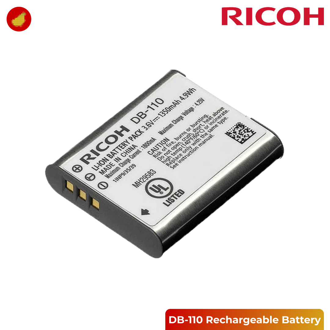 Ricoh DB-110 Rechargeable Lithium-Ion Battery