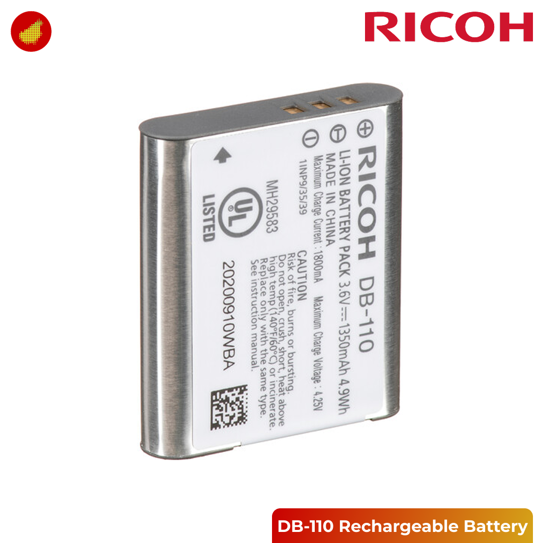 Ricoh DB-110 Rechargeable Lithium-Ion Battery