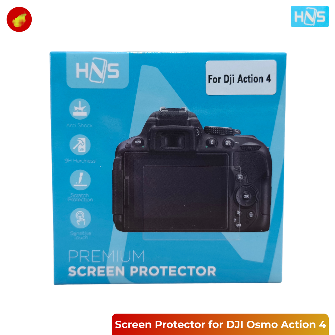 HNS Tempered Glass Premium Screen Protector for Sony / FUJIFILM / Canon / Nikon / DJI / Insta360