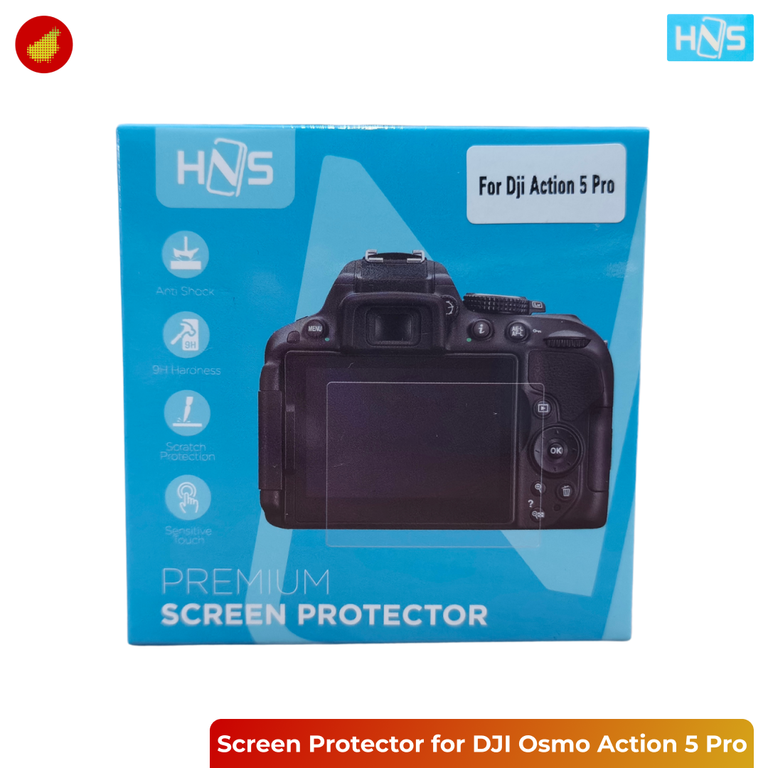 HNS Tempered Glass Premium Screen Protector for Sony / FUJIFILM / Canon / Nikon / DJI / Insta360