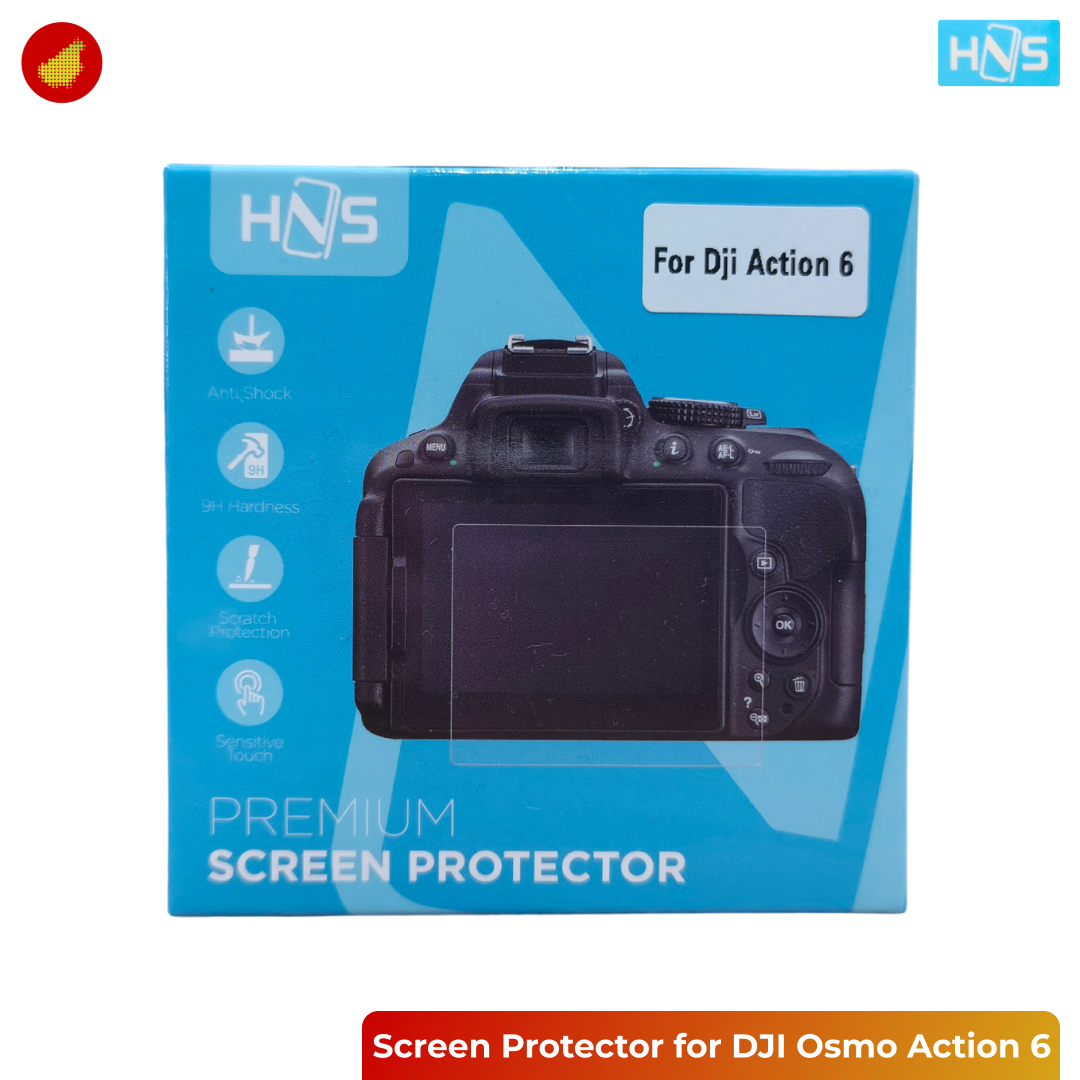 HNS Tempered Glass Premium Screen Protector for Sony / FUJIFILM / Canon / Nikon / DJI / Insta360