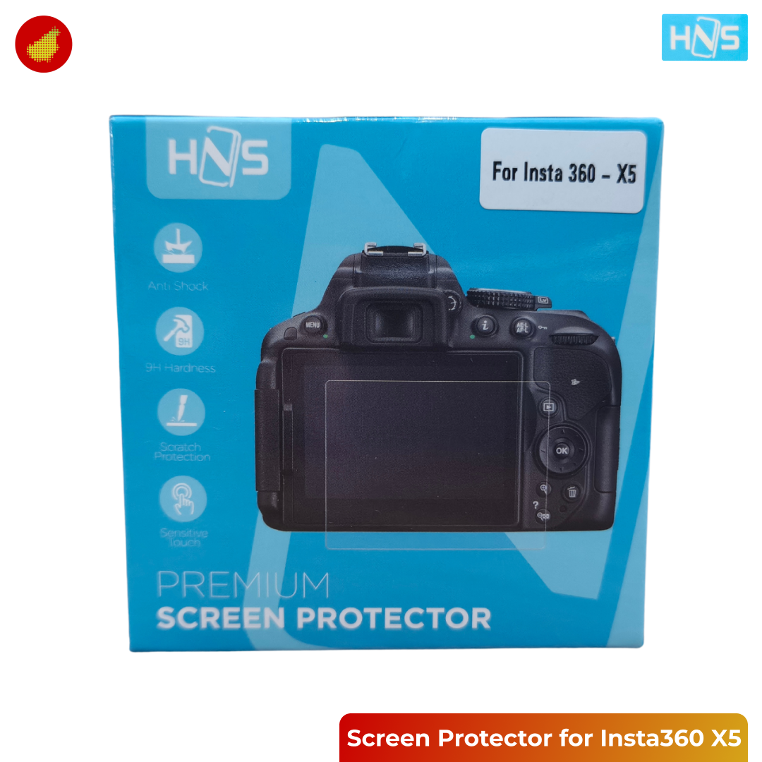 HNS Tempered Glass Premium Screen Protector for Sony / FUJIFILM / Canon / Nikon / DJI / Insta360
