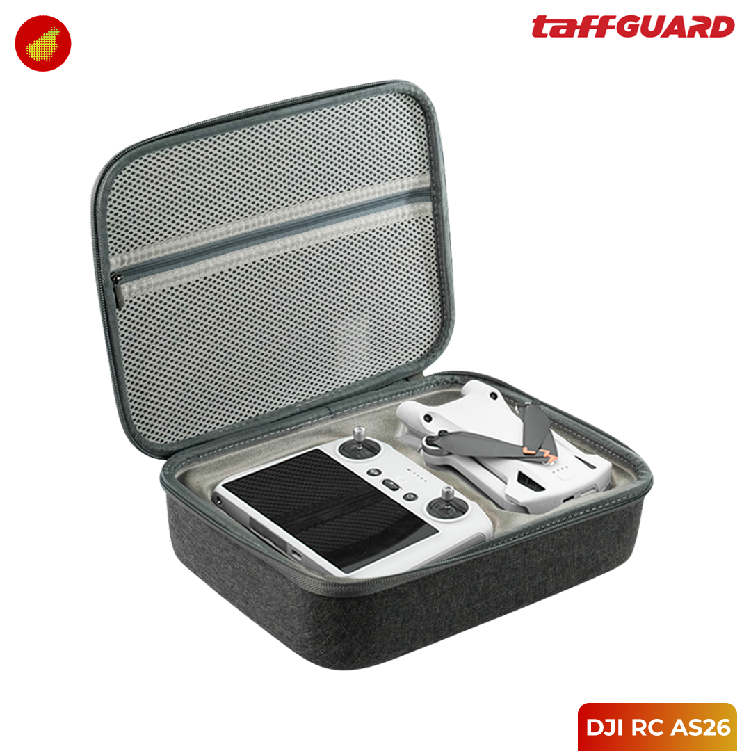 TaffGUARD Hard Shell Storage Bag for DJI Mini 3 Pro RC / RC-N1 - AS26
