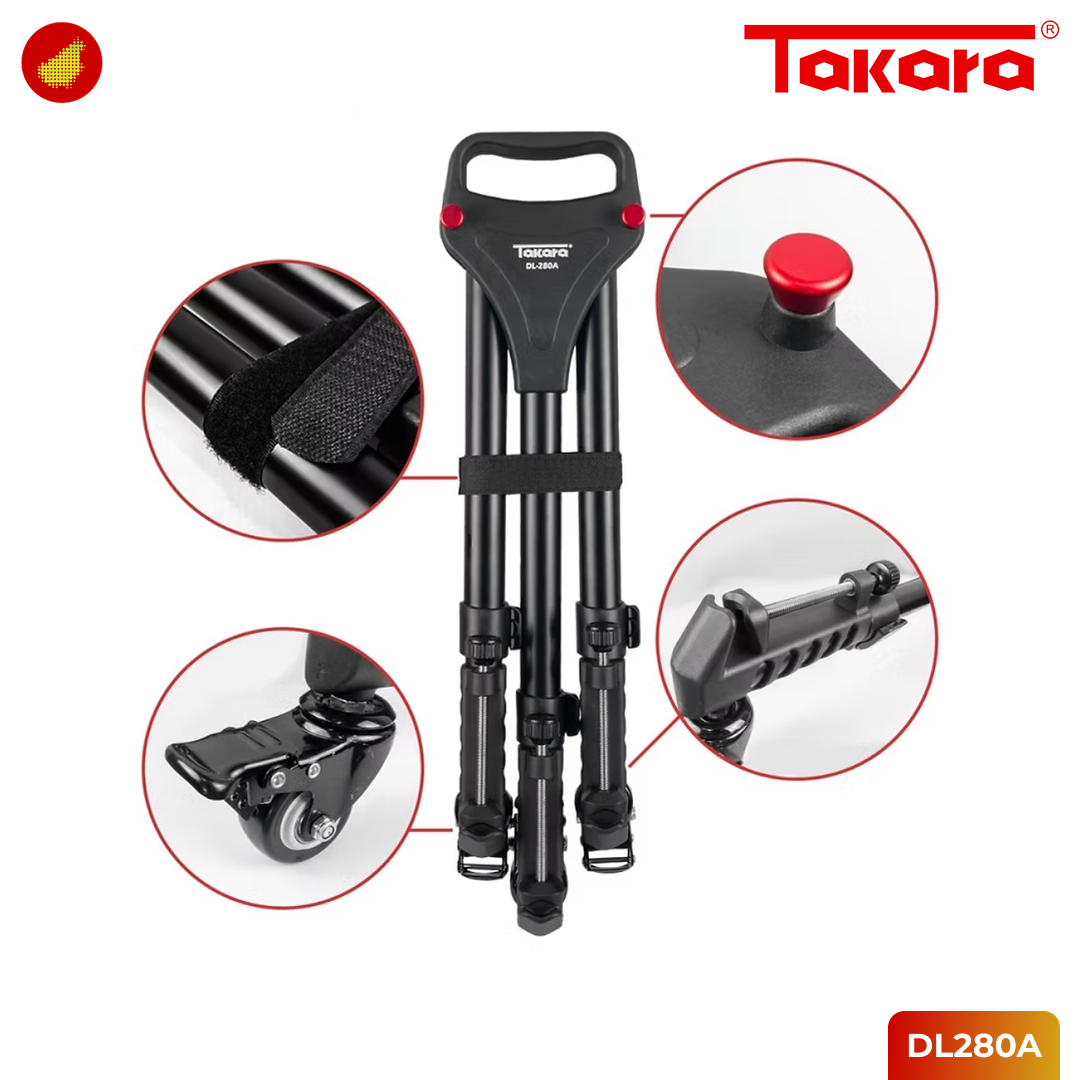 Takara DL-280A Aluminium Professional Dolly for Tripod