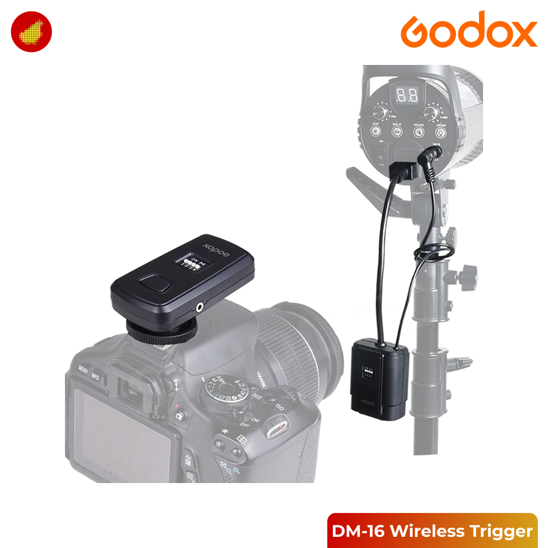 Godox DM-16 Wireless Studio Flash Trigger