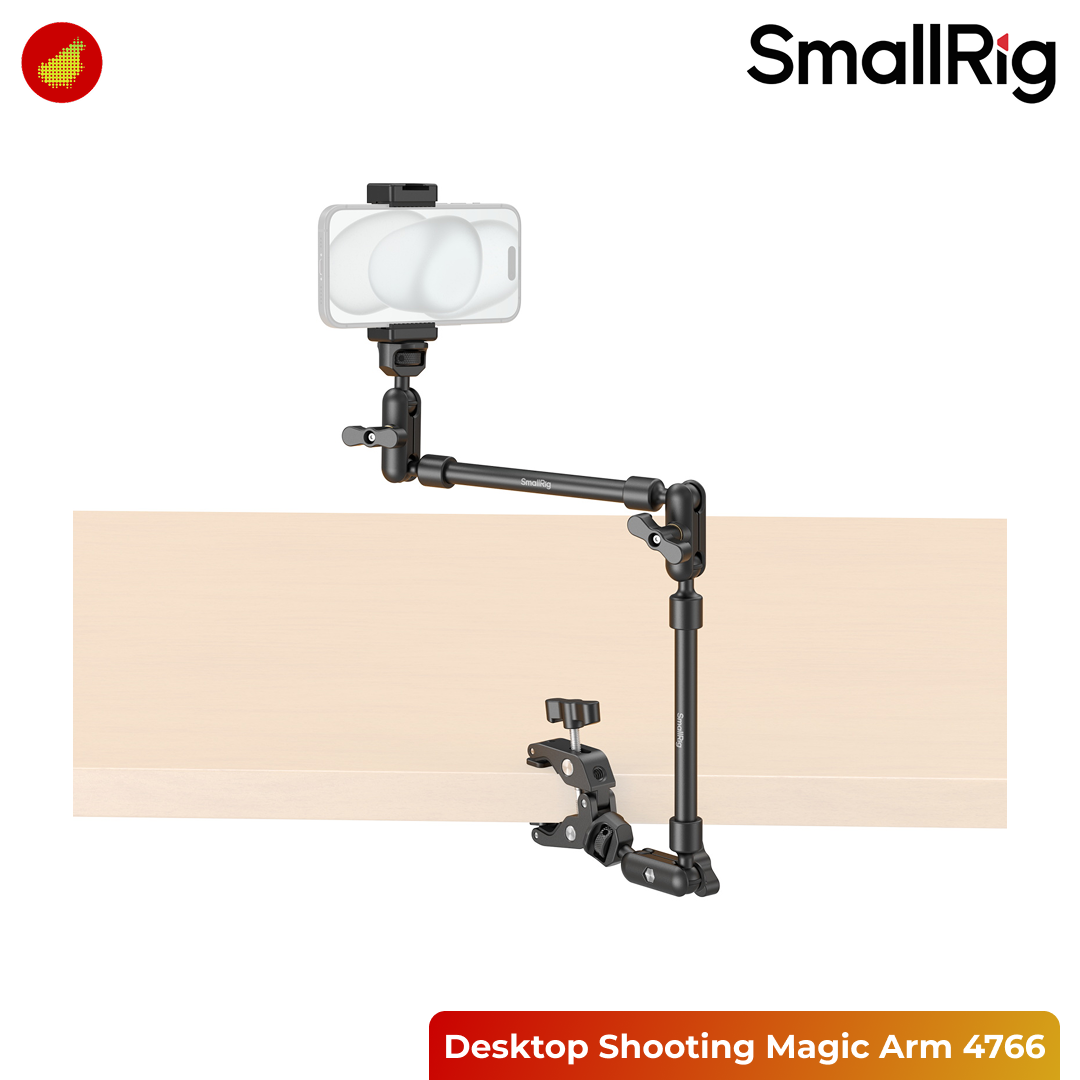 SmallRig Desktop Shooting Magic Arm with Crab Clamp Kit - 4766