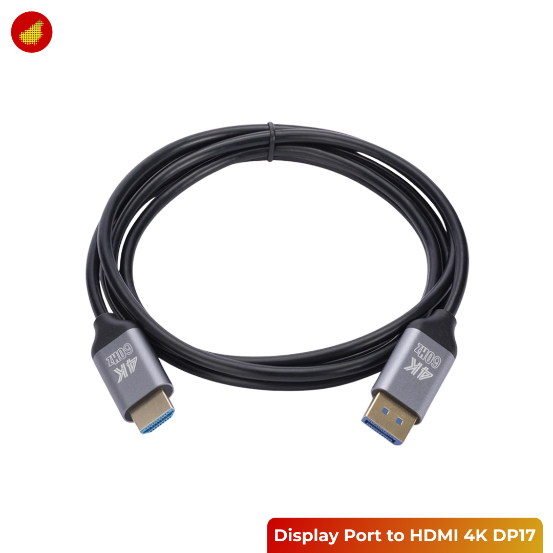 PC Display Port to HDMI 4K 3840x2160 60Hz Cable